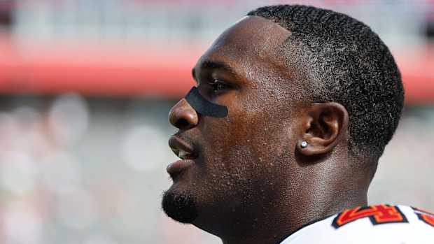 Devin White with the Buccaneers.